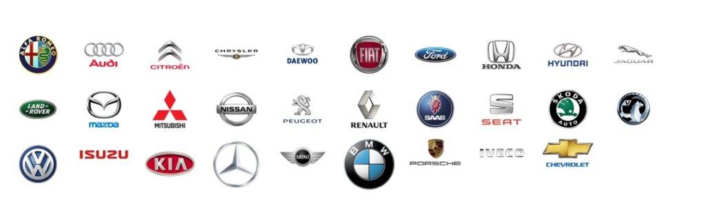 Car Brands from Loxtra auto locksmiths